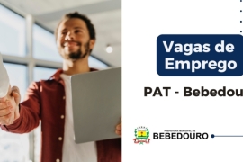 PAT de Bebedouro informa novas vagas de emprego – 16/06